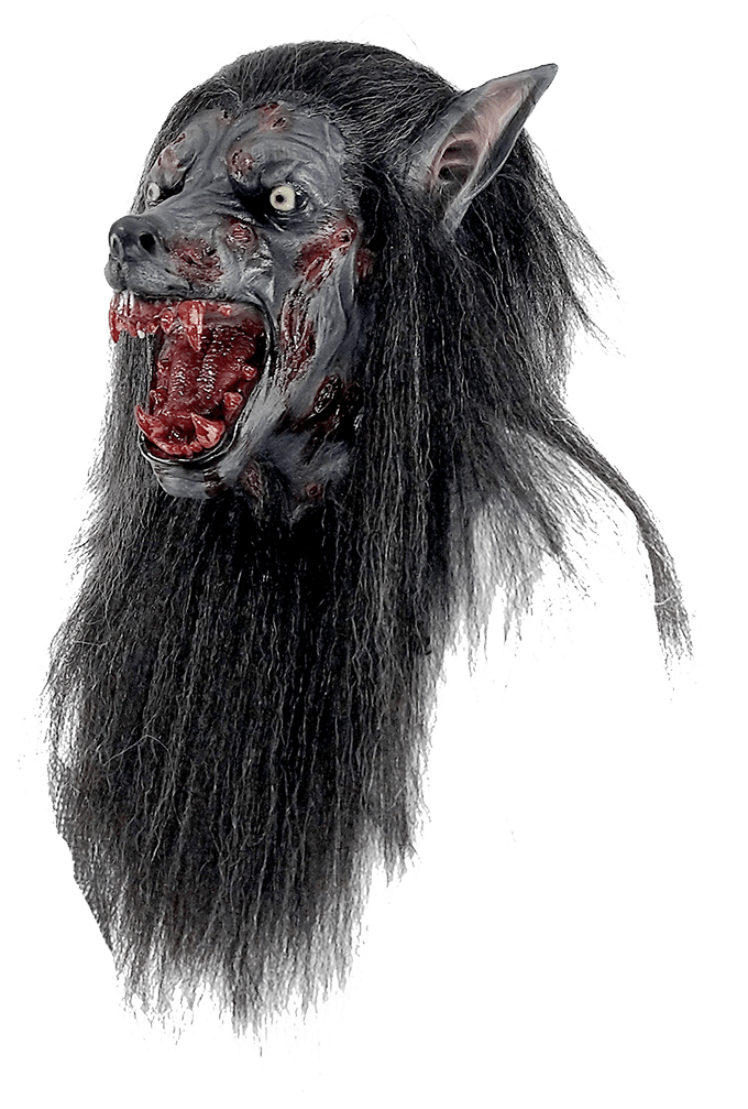 Máscaras De Lobos: Black Wolf - Ghoulish Productions MX