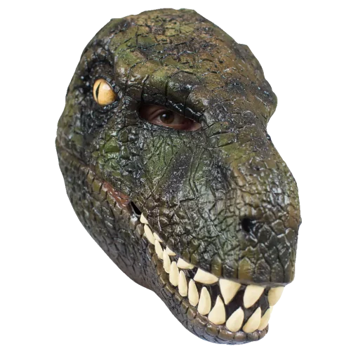 Máscara de velociraptor