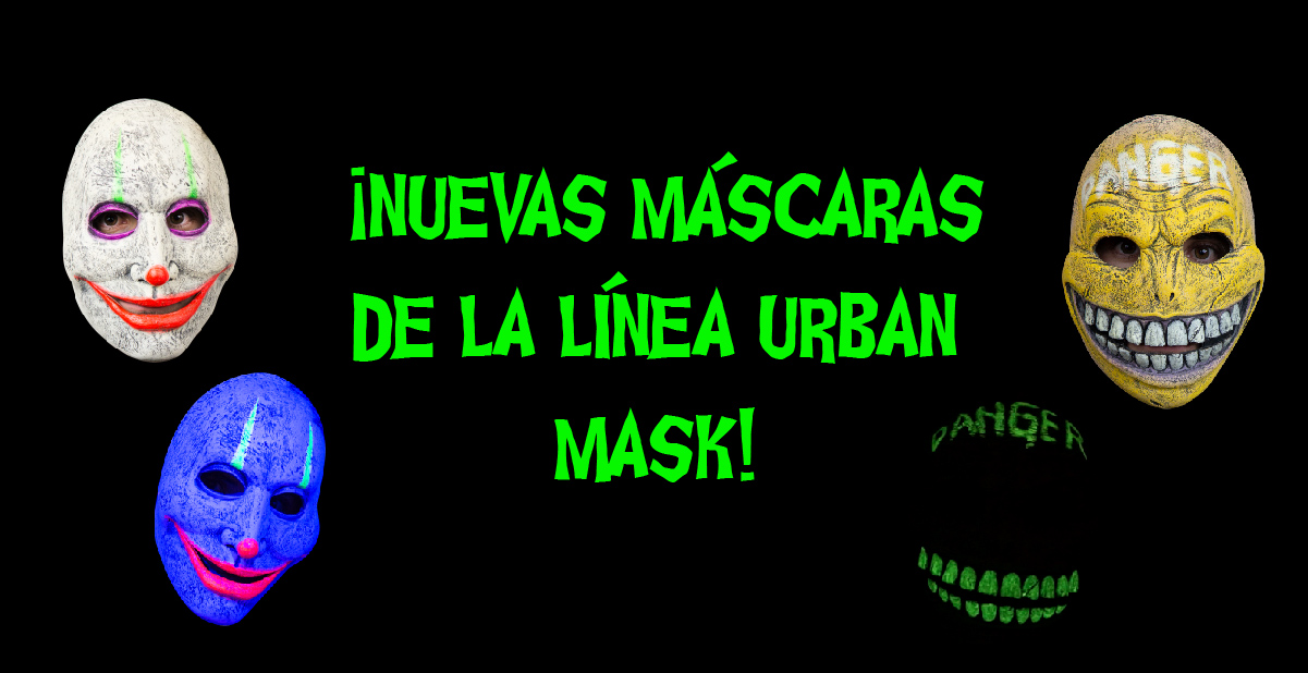Conoce nuestras nuevas máscaras de la línea urban mask