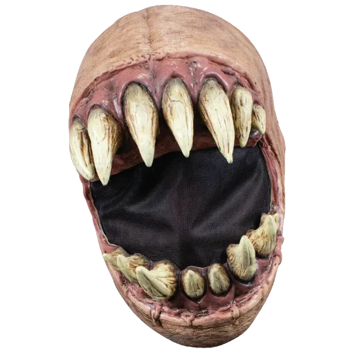 Máscara de Monster mouth creature