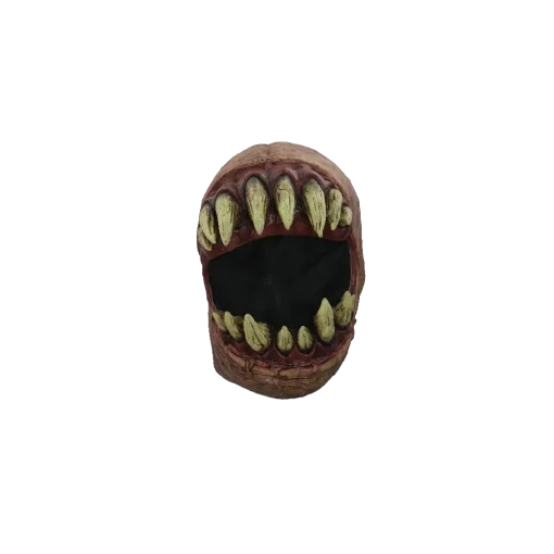 Máscara de Monster mouth creature