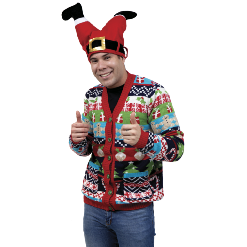 Ugly Sweater Colorido Suéter Feo para Hombre