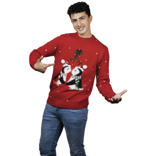 Ugly Sweater Pingüinos para Hombre