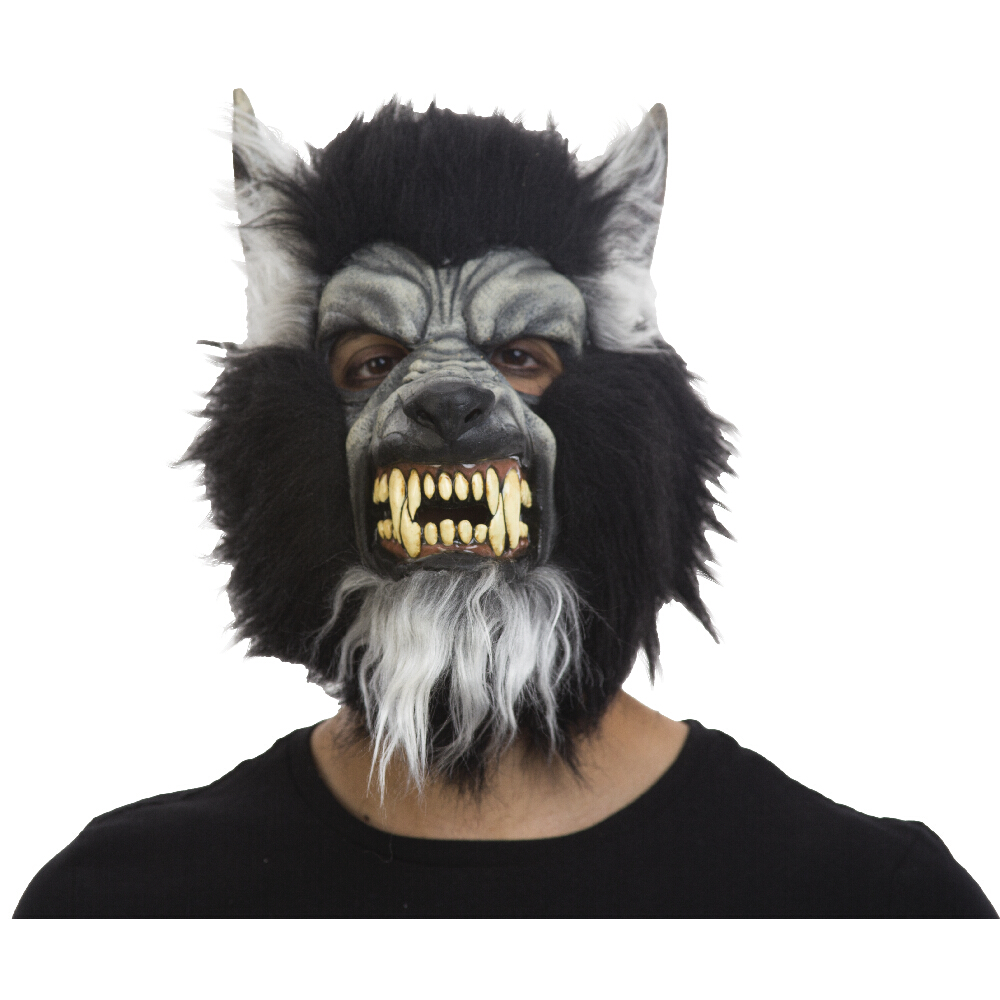 Máscaras De Lobos: Black Wolf - Ghoulish Productions MX