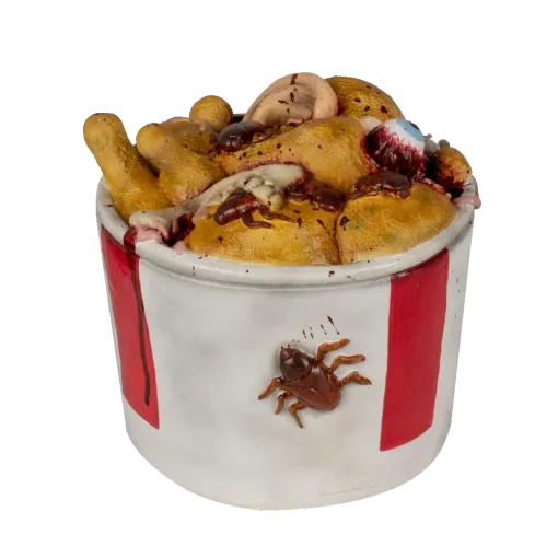 Nasty chicken bucket