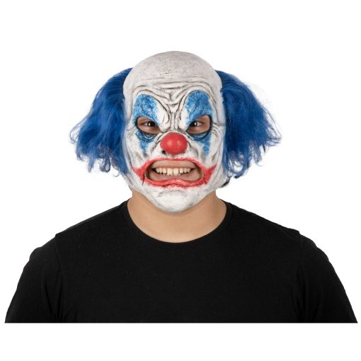 Máscara de Prankster clown blue