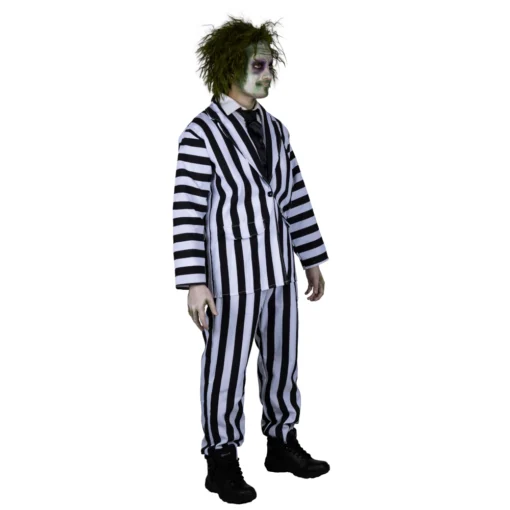 Peluca Estilo Beetlejuice Tim Burton