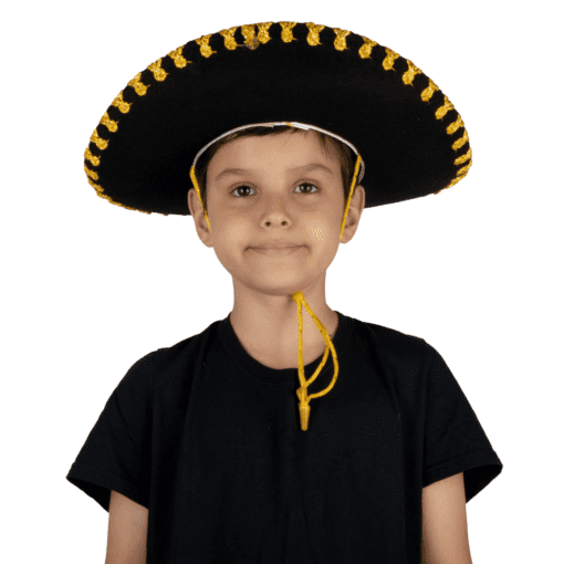 Sombrero de Charro Dorado para Niño