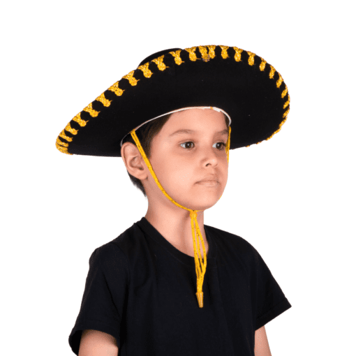 Sombrero de Charro Dorado para Niño