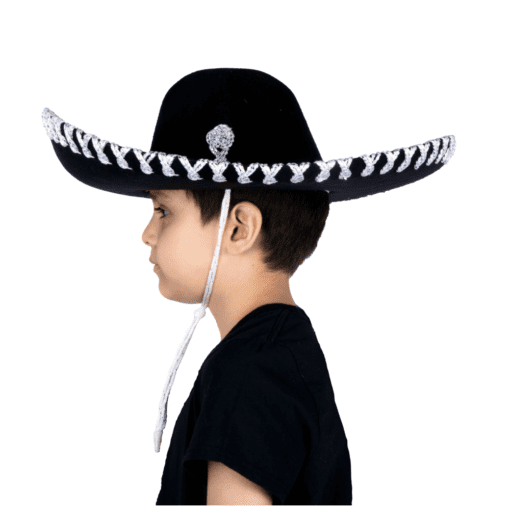 Sombrero de Charro Plata para Niño